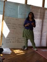 Naše indická kolegyně Rinchen v akci