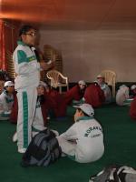 Žáci a žákyně Moravian Mission School při hodině La Ngonpo - Hero