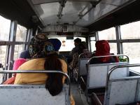 Místní hromadná doprava zevnitř